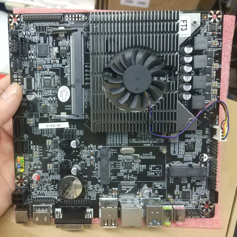 Ультра-тонкий мини-itx Встроенная Материнская плата в Процессор A8 6410 R5 видео