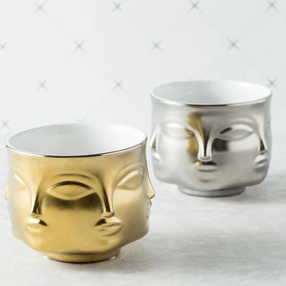 Мужской цветочный горшок для растений креативный суккулентный Горшок С КАКТУСОМ