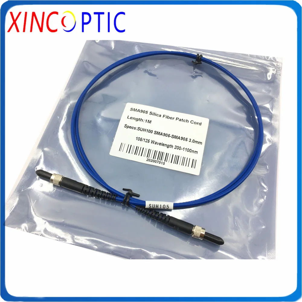 SUH100 SMA905-SMA905/FC/ST 3 0 мм 105/125 US-VIS200-1100nm на 1 м кремниевое металлическое кольцо