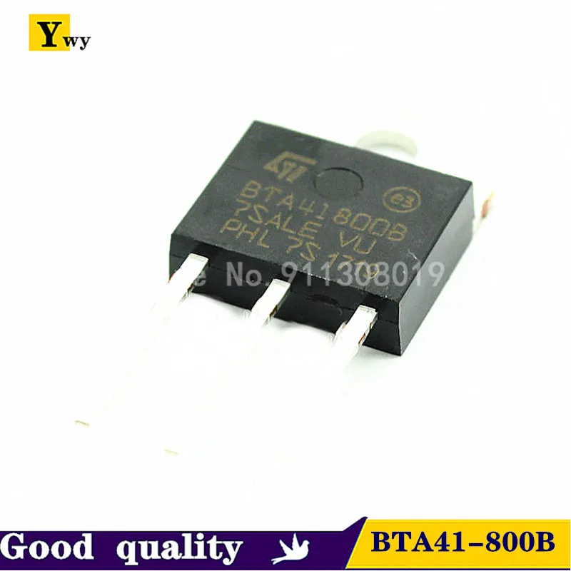 

5pcs BTA41-800B BTA41800B BTA41-800 BTA41 Triacs 40 Amp 800 Volt TO-3P new original