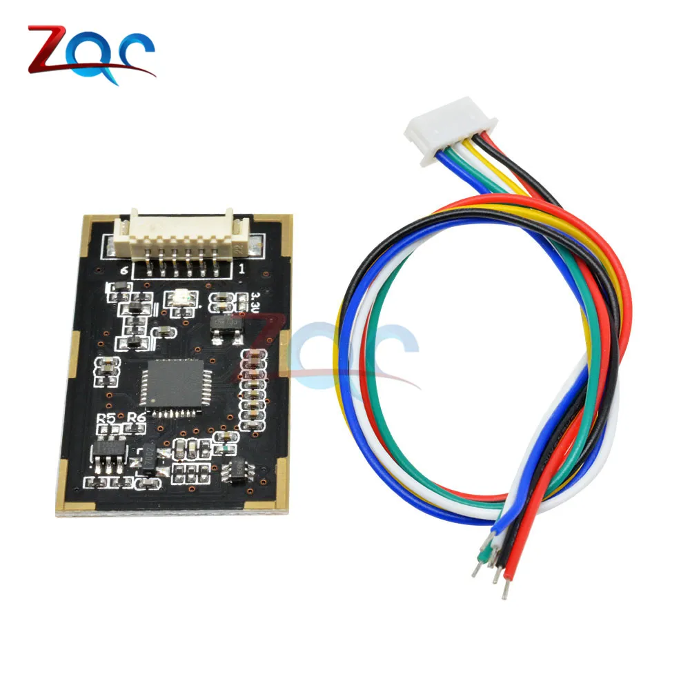Интерфейс R300 UART емкостный датчик отпечатков пальцев ёмкостью 200 дюйма модуль