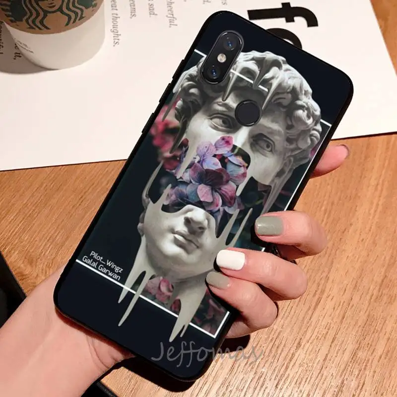 

David statue art pattern Phone Case For Xiaomi Redmi note 7 8 9 t max3 s 10 pro lite coque shell cover funda