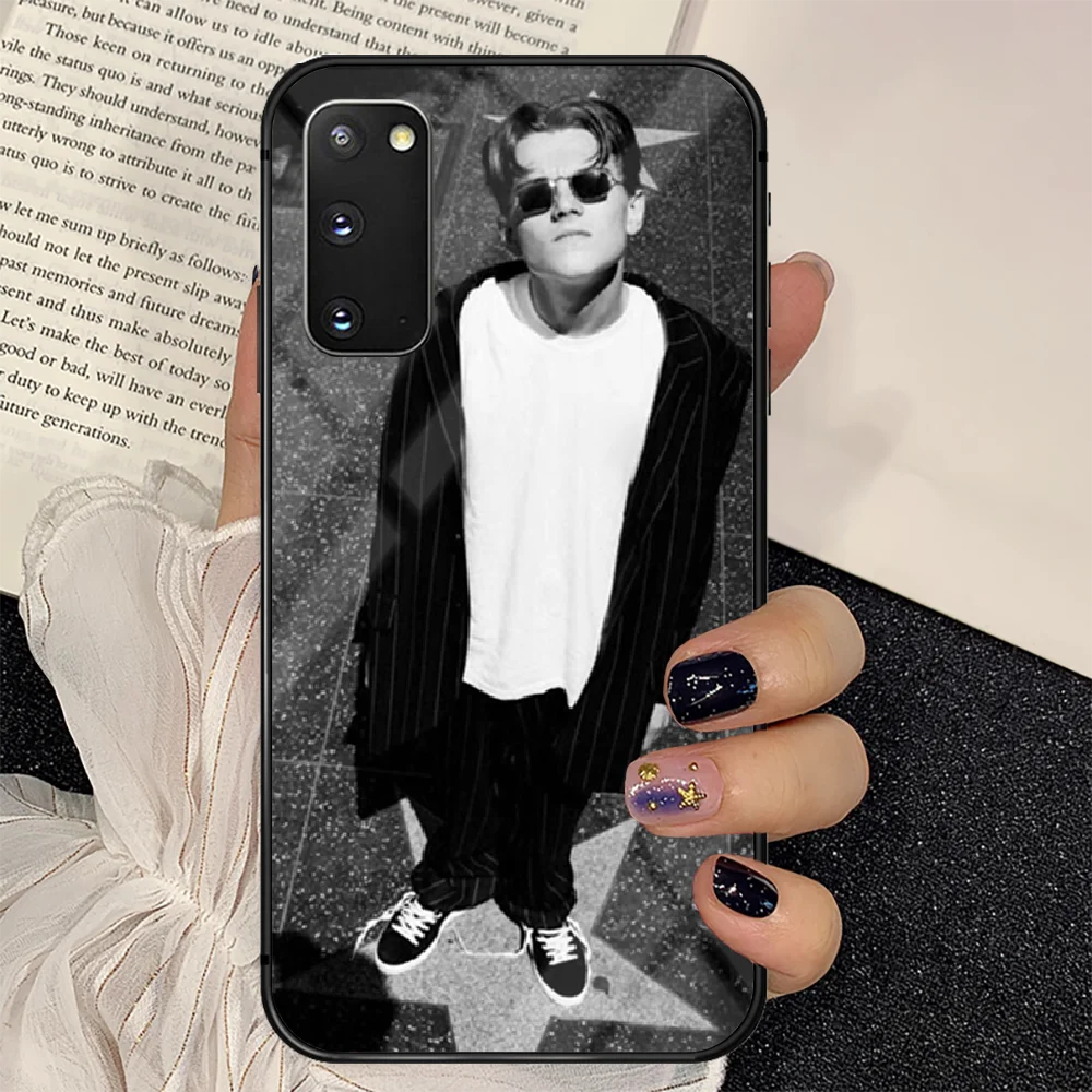 

Young Leonardo DiCaprio Phone Tempered Glass Case Cover for Samsung Galaxy A M 12 20 21 30 31 40 50 51 52 70 71 72 E S Coque
