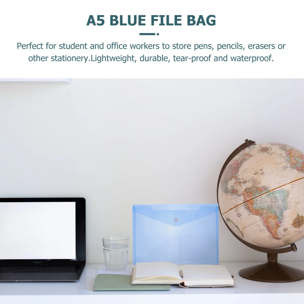 

30Pcs File Pouch Document Storage Organizer for Office with Pocket