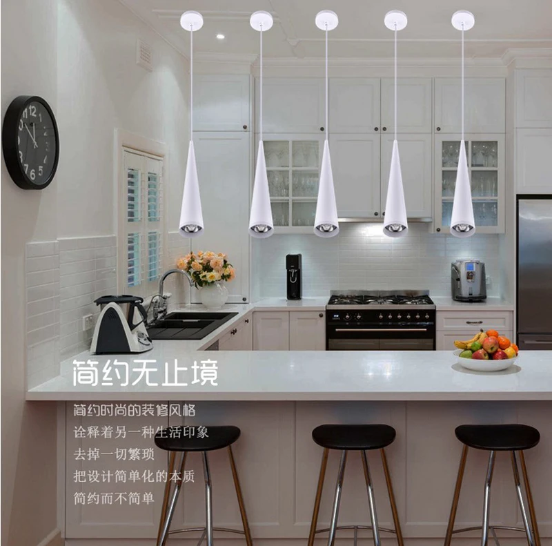 6 шт. точечный круглый светодиодный потолочный светильник 220 В настенный с