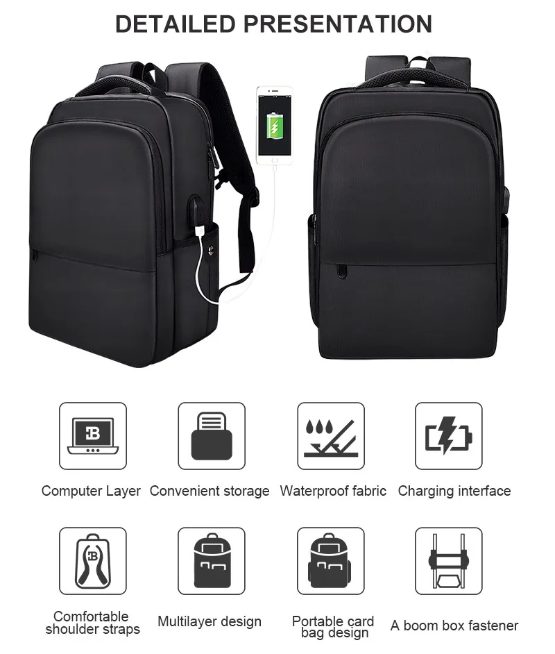 usb charging laptop backpack 13 14 15 15 6 16 17 3 inch school bag casual business computer bags for macbook surface lenovo ausu free global shipping
