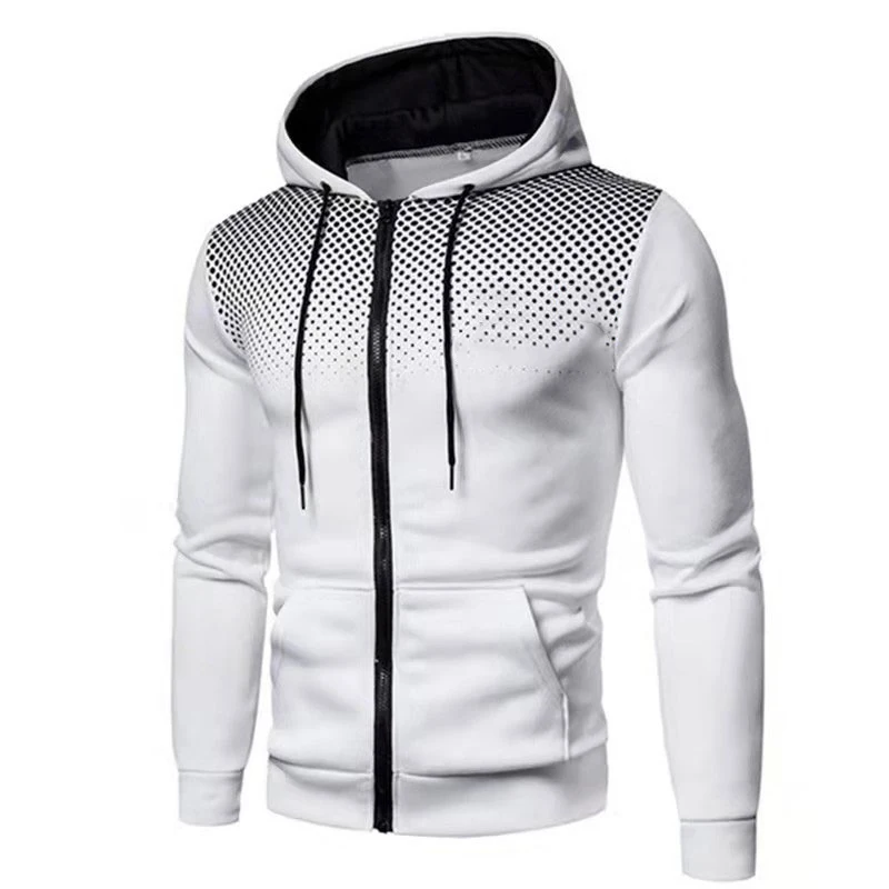 

2021 New Fashion Men Outdoor Jacket Autumn and Winter Male Windproof Sports Overcoat Warm Casual Hooded Zipper Outwear Plus Size