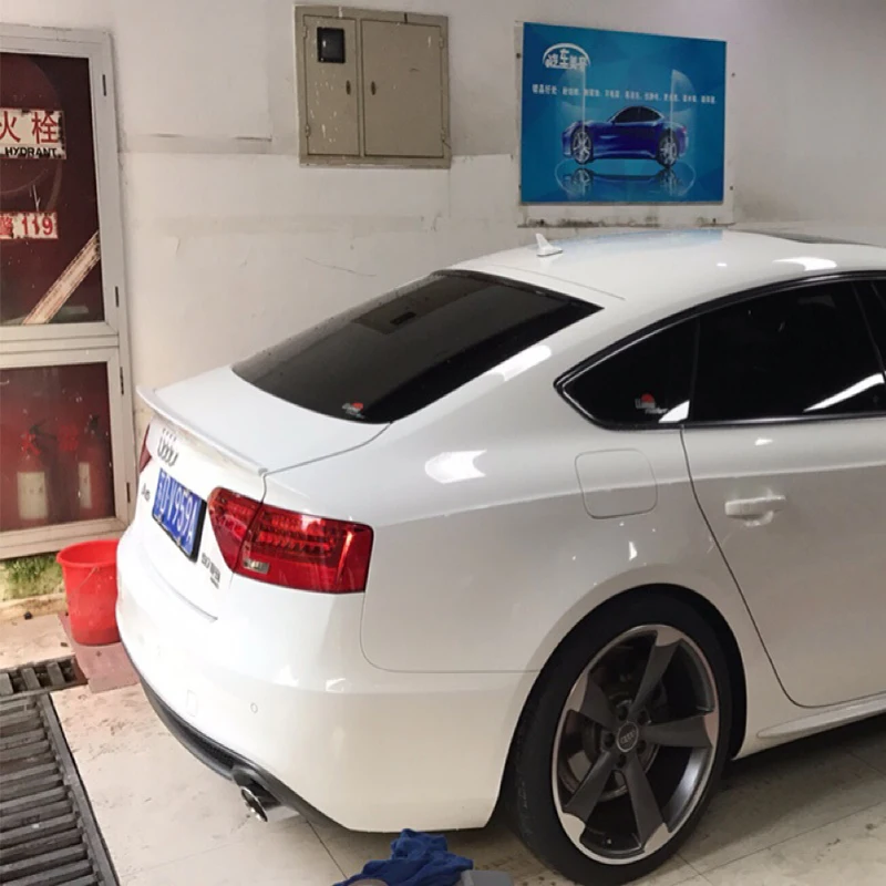 Новый дизайн высокое качество ABS для Audi A5 4 дверной спойлер к 2009 2010 2011 2012 2013 2014 2015 2016