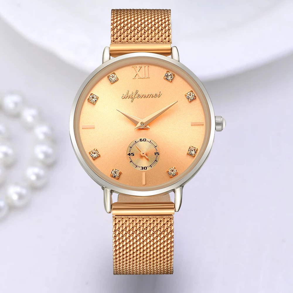 

Shifenmei Women Watch 2020 Quartz Watches Top Luxury Brand Women Casual Wrist Watch Waterproof Ladies Watches Relogio Feminino