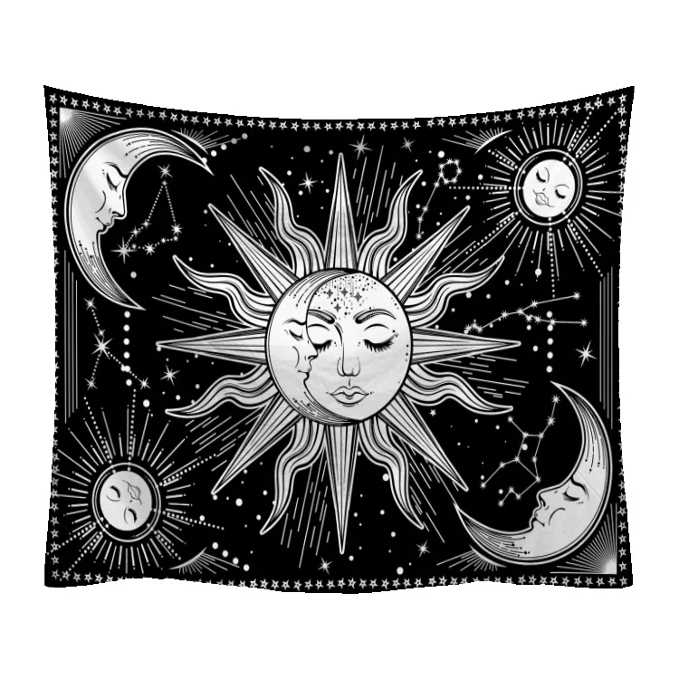 

Hippie Home Decor Wall Tapestry Blanket Mandala Wall hanging Tapestry psychedelic pattern yoga throw beach throw carpet