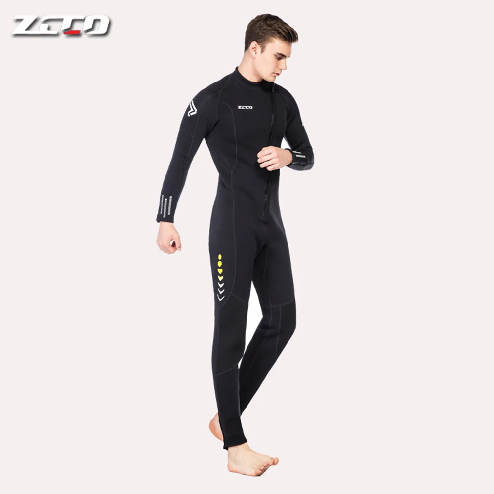 

3MM Premium Neoprene Wetsuit For Men And Women Cold Proof Scuba Diving Suit One-piece Warmth Surfing Snorkeling Wetsuit 2021 New