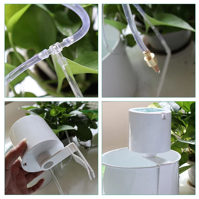 

New Drip Irrigation ligent Garden Automatic Watering Device Succulents Plant Tool Water Pump Timer System Controller