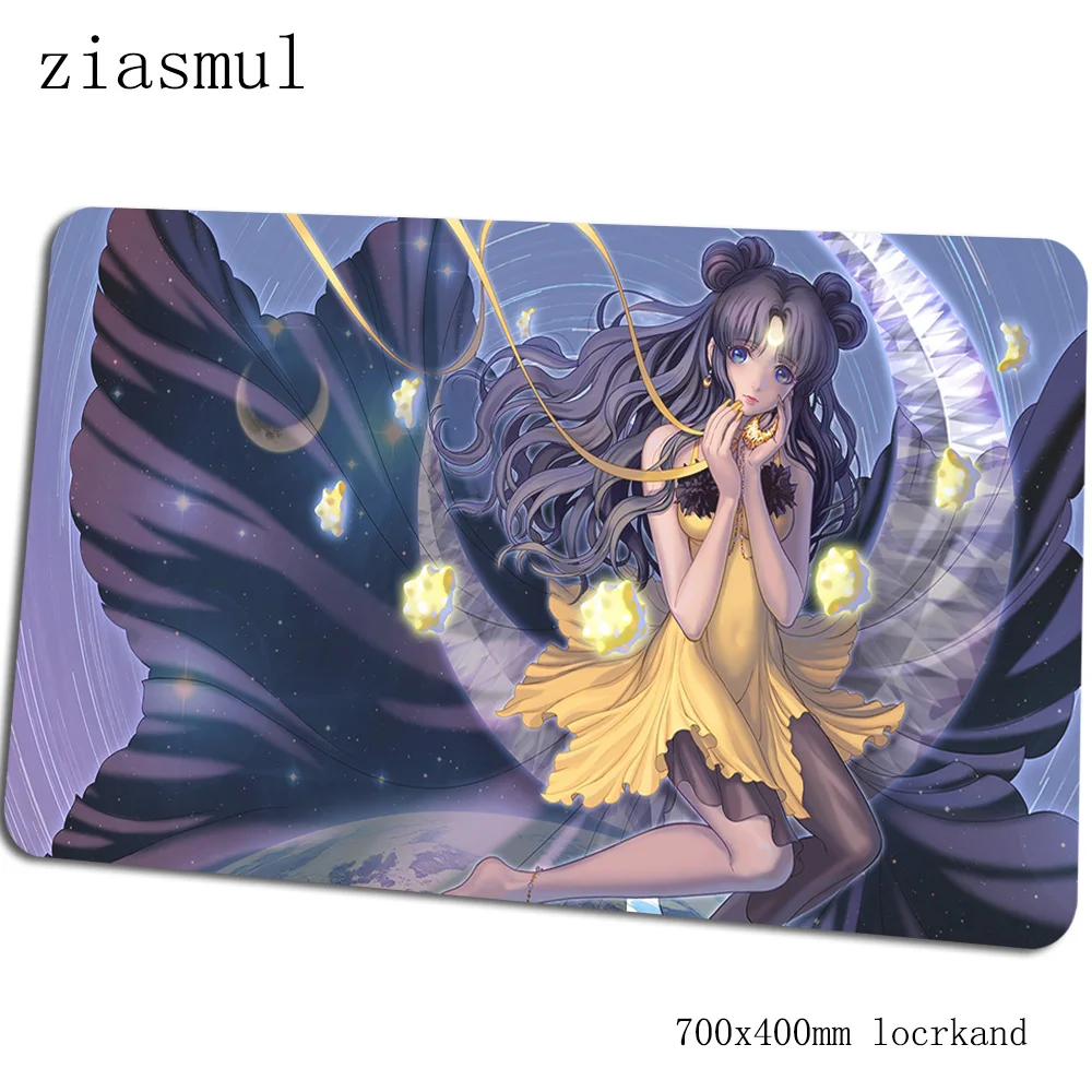 Коврик для мыши sailor moon, милый компьютерный коврик 70x40 см, игровой коврик для мыши, большой ПК, клавиатура со встроенной мышью, игровой стол - Цвет: Size 700x400x2mm
