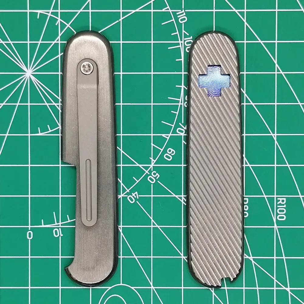 Титановый сплав TC4 ручка Весы для 84 мм швейцарский армейский нож | Спорт и