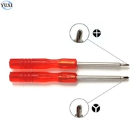 yuxi opening repair hand tools cross tri wing screwdriver for nintend ds lite for ndsl wii gbc gba sp gbm ndsi for 3ds xl