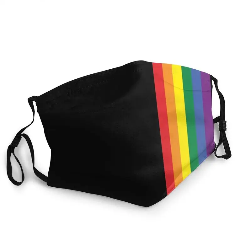 

Rainbow Pride LGBT Face Mask Men Anti Dust Transgender Gay Lesbian Mask Protection Cover Respirator Reusable Mouth Muffle