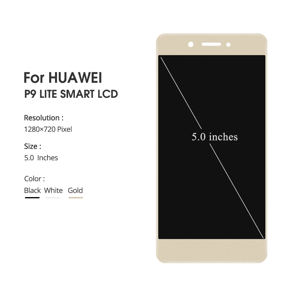 5 0 дюймовый для Huawei P9 Lite умный ЖК-дисплей сенсорный экран Pantalla с рамкой