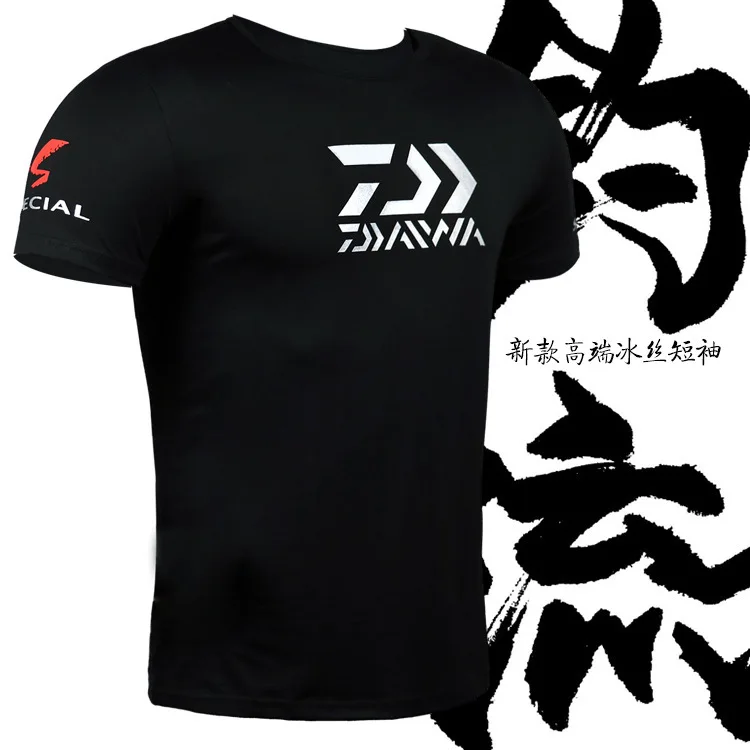 2020 DAIWA одежда для рыбалки дышащая мужская футболка с защитой от ультрафиолетовых