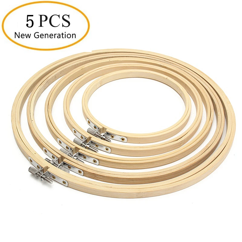 5 шт./компл. деревянные круглые устройство для вышивки крестом вышивка Needlecraf