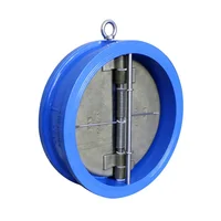 Cast Iron Double Disc Door Wafer Type Dual  Plate Check Valve