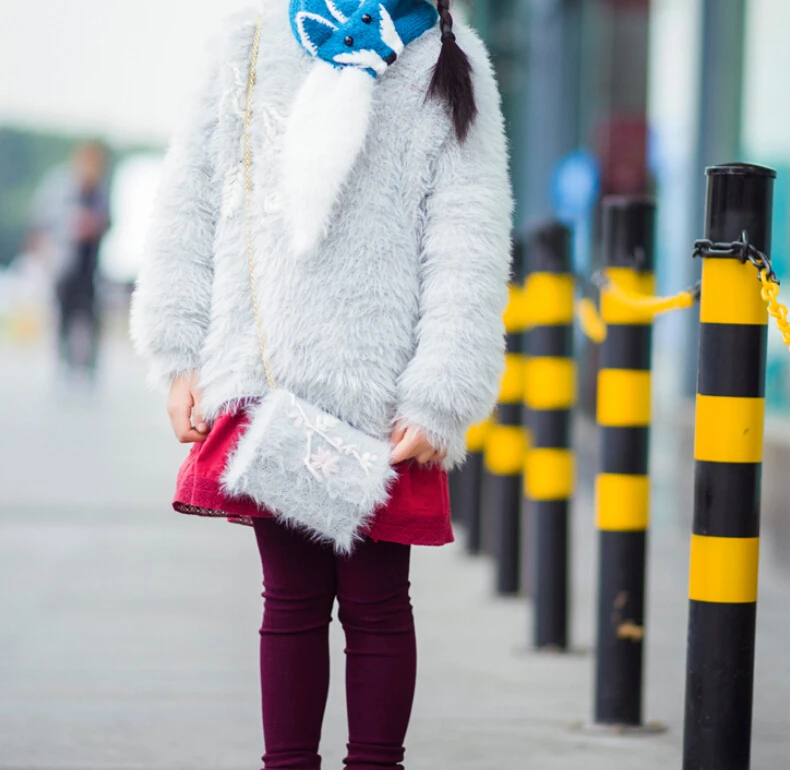 50 г * 2 шт. Коралловая норковая Флокированная меховая мохеровая кашемировая пряжа