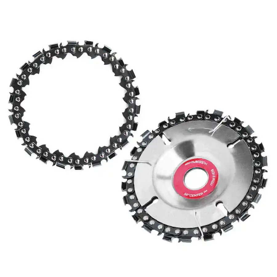 Диск цепной пилы 4 дюйма серебро тонкая работа для резьбы по дереву угловая