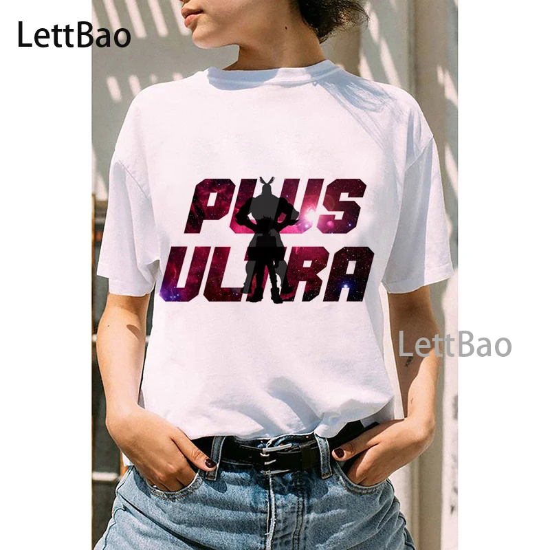 Японский Стиль Plus Ultra футболка в стиле аниме мой герой Академии все может Mha