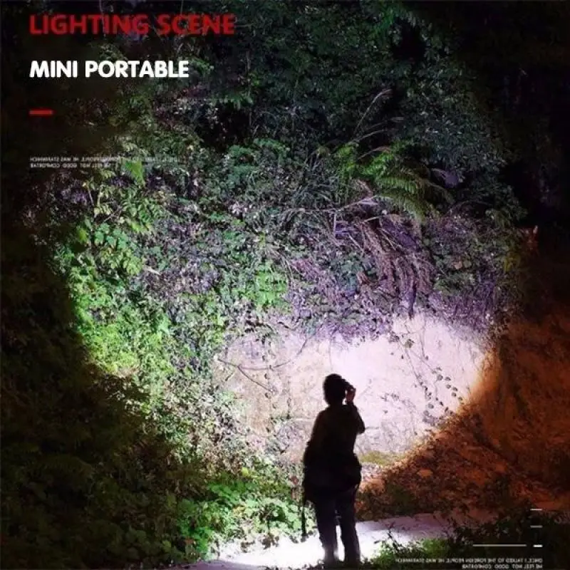 USB сильный светильник Портативный светодиодный вспышка походный регулируемый 5