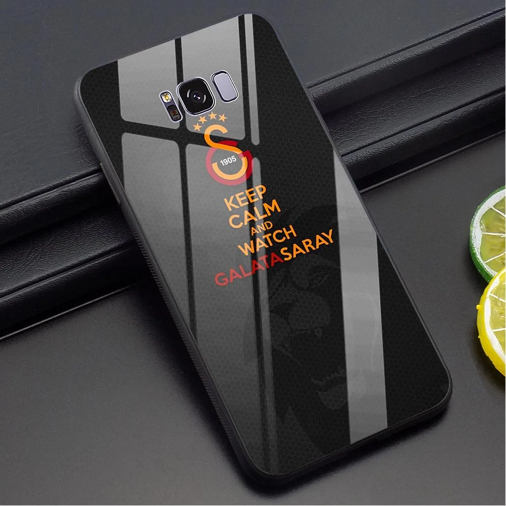 K1022907 Galatasaray SK чехол для телефона для samsung Galaxy A50 крышка S7 край S8 S9 плюс S10 A70 A60 M40 A50 A40 A20 A30 A10 Стекло - Цвет: K1022907