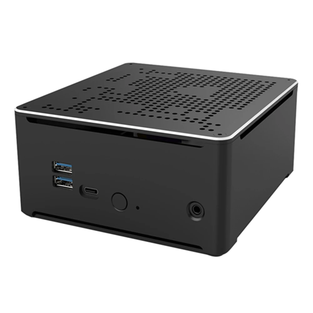 Новый мини-компьютер S210 Intel i7 8850H Xeon E-2186M 2 Lans * DDR4 M.2 NVME + 1*2 5 ''SATA игровой ПК Win10