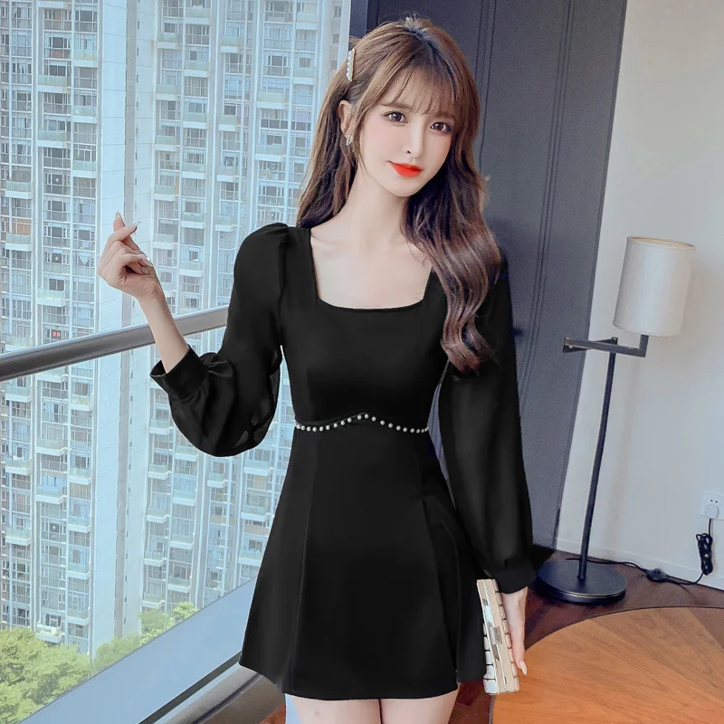 

Foot Massage Technician Work Clothes Two-Piece Suit Western Style Online Influencer Refined Goddess Set Waist Slimming Night