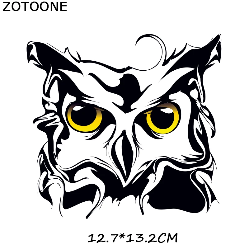 ZOTOONE Утюг на теплопередачи патчи для одежды Череп нашивки в виде животных DIY полосы аппликация на футболку на заказ стикер E - Цвет: ZT1780