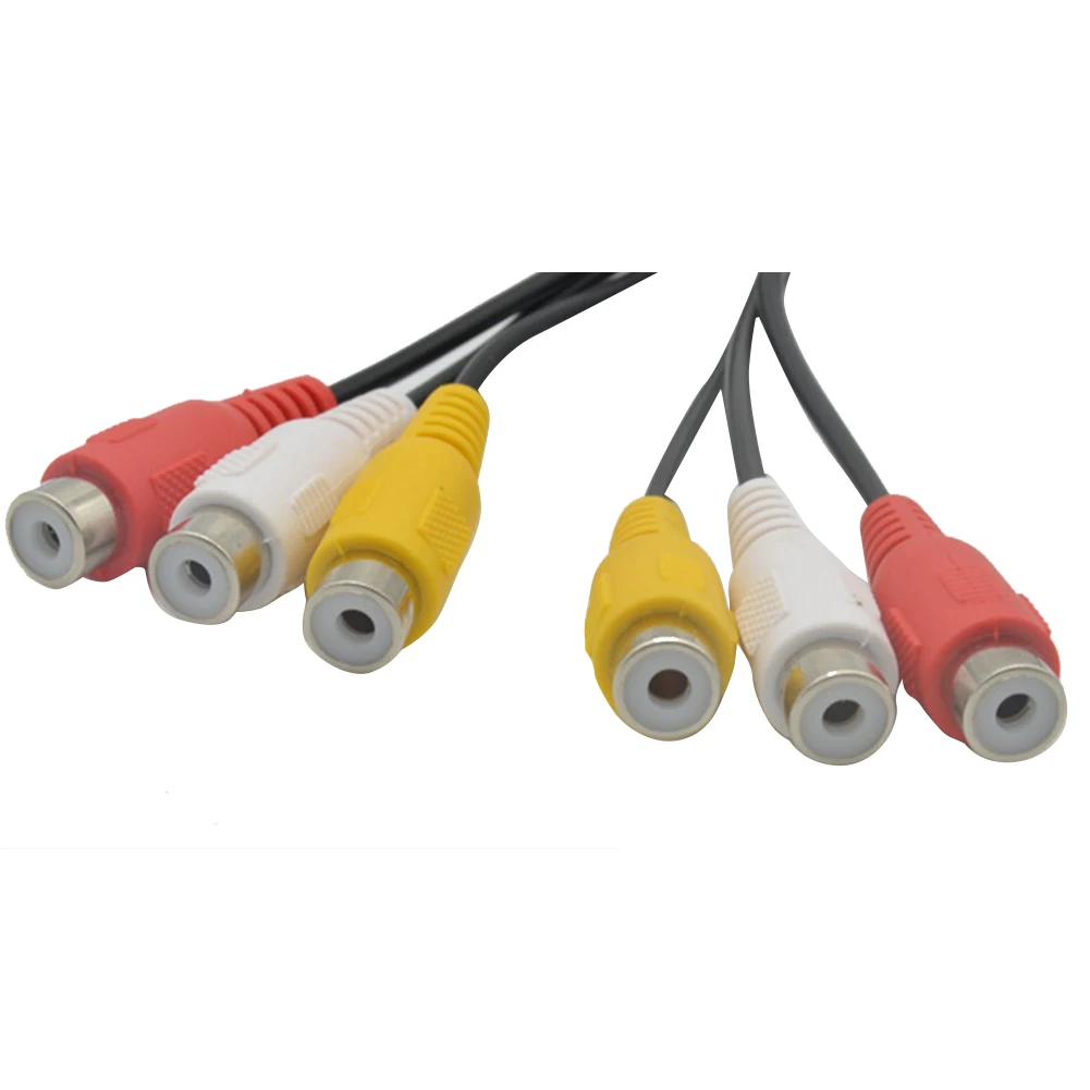 Новое поступление 1 предмет 3 RCA Мужской до 6 разделительный шнур DVD AV аудио-видео