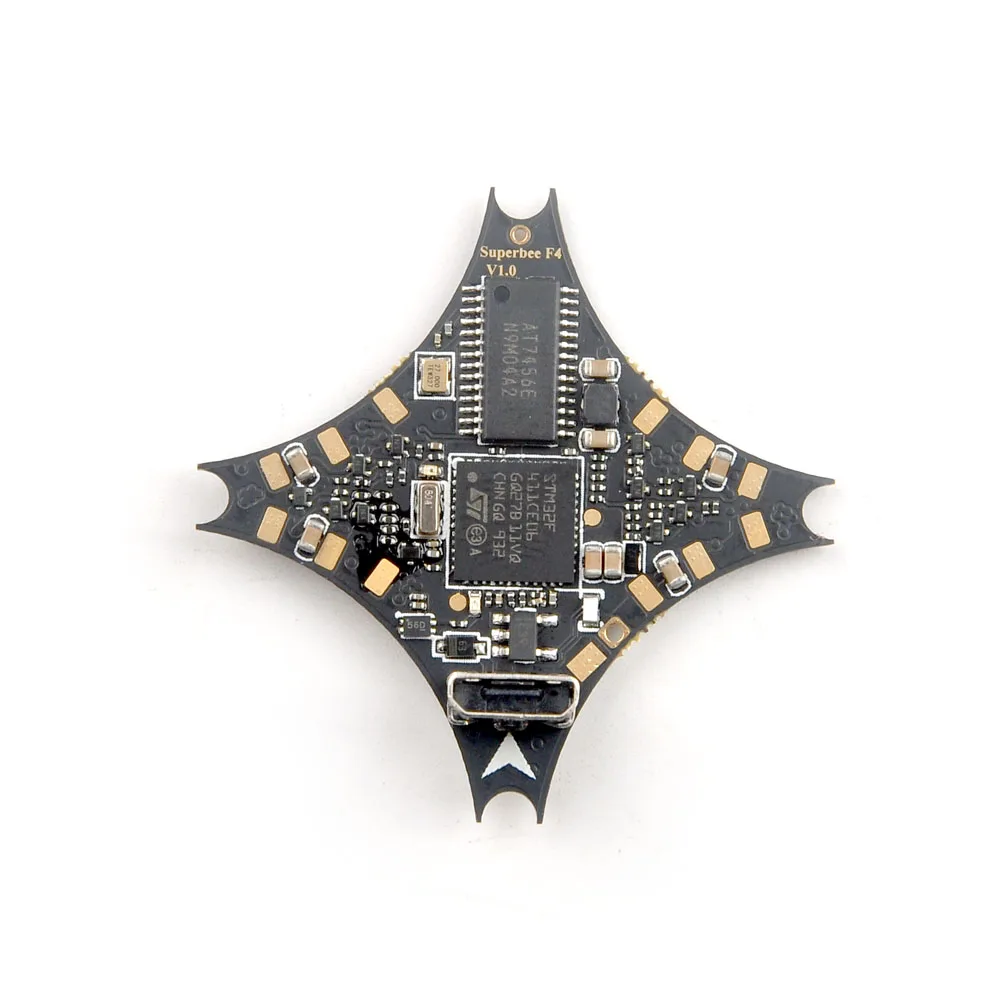 Eachine AIO Superbee 1S 5A blheli _ S ESC F4 Контроллер полета для UZ65 Whoop FPV гоночного дрона