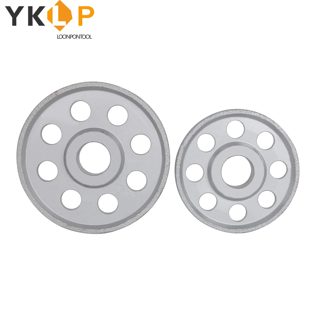 Вакуумный блестящий абразивный диск для камня гранита отверстие 5/4 дюйма 5 дюймов