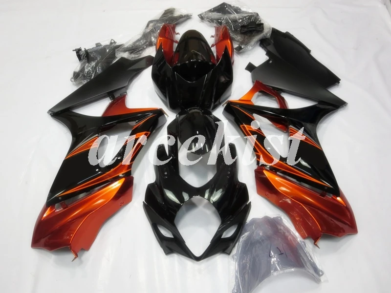 

4 Free Gifts New ABS Motorcycle Fairings kit Fit for Suzuki GSXR1000 2007 2008 K7 07 08 Body set black red