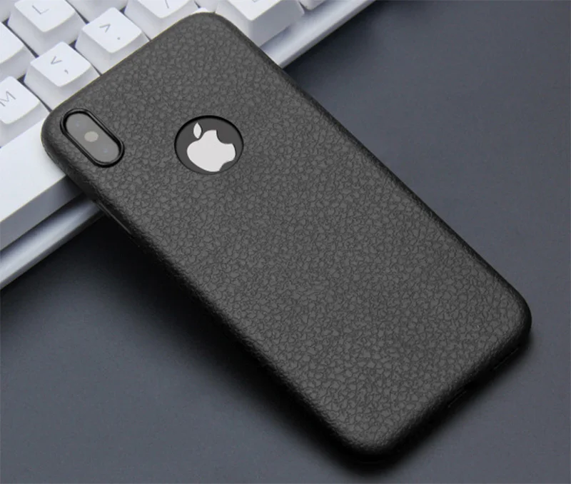 Роскошный мягкий ударопрочный чехол из ТПУ для телефона Apple iPhone X XR XS Max 7 Plus 8 6s 6