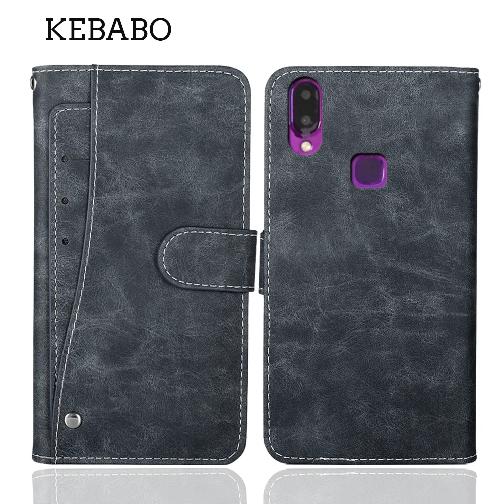 Роскошный чехол-портмоне из SANTIN P30 pro Чехол 6 1 &quotВинтаж Флип кожаный Бизнес
