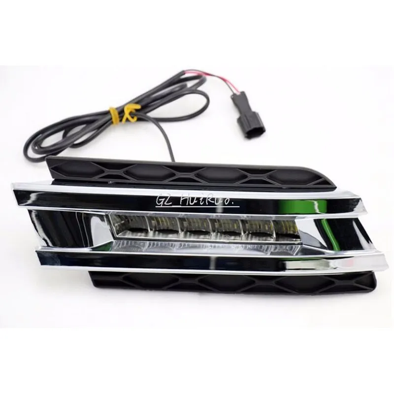 2x Светодиодный Противотуманные фары светильник LED DRL с крышкой противотуманных