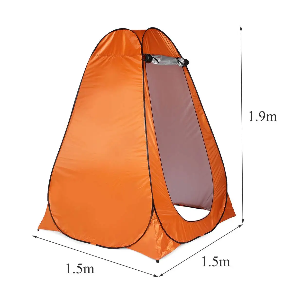 

1.5x1.5x1.9M Automatic Open Bathing Changing Cloth Tent UV Protection Waterproof Ventilation Single Outdoor Camping Tent