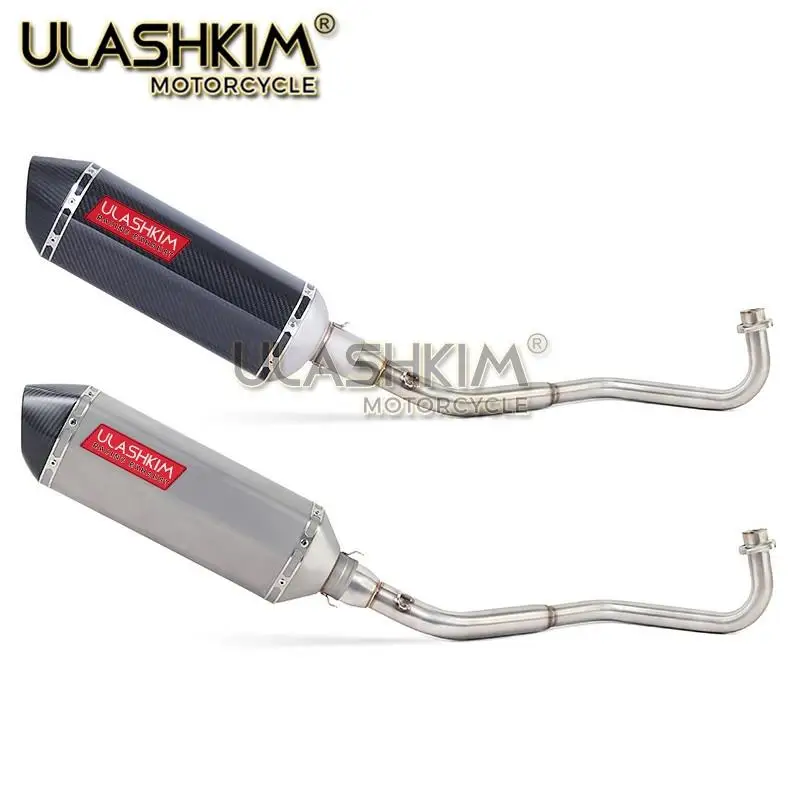M3 мотоцикл полная система глушитель среднего подключения трубы слипоны для HONDA