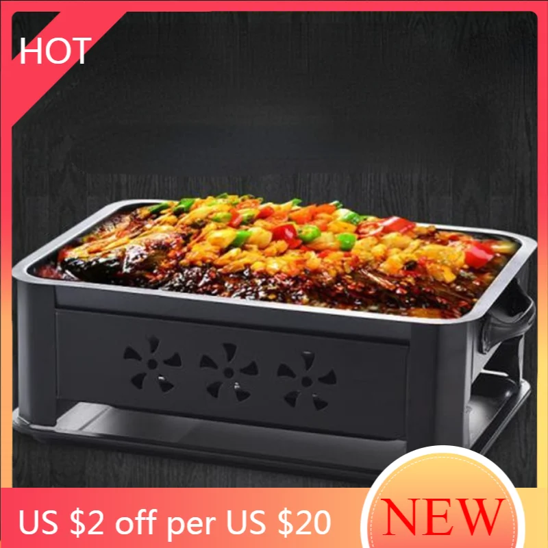 

Outdoor Alcohol Charcoal Bbq Grill Net Stainless Steel Bbq Grill Indoor Foldable Portable Parrilla Camping Accessories AG50SK