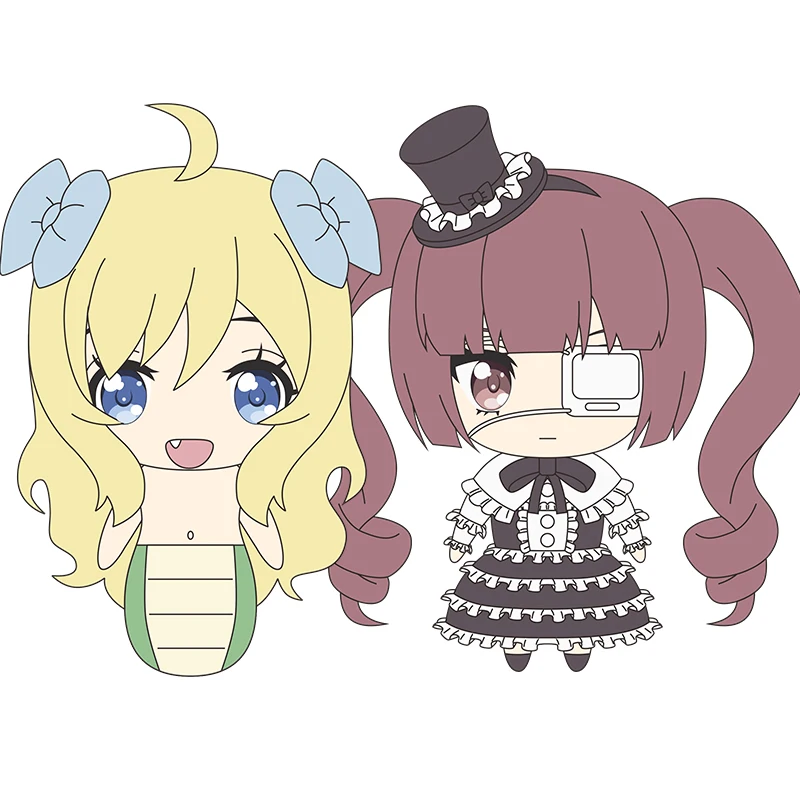 Аниме дропкинг аутеновый кустарник! Жашин-чан Ярин Hanazono для косплея Мультяшные