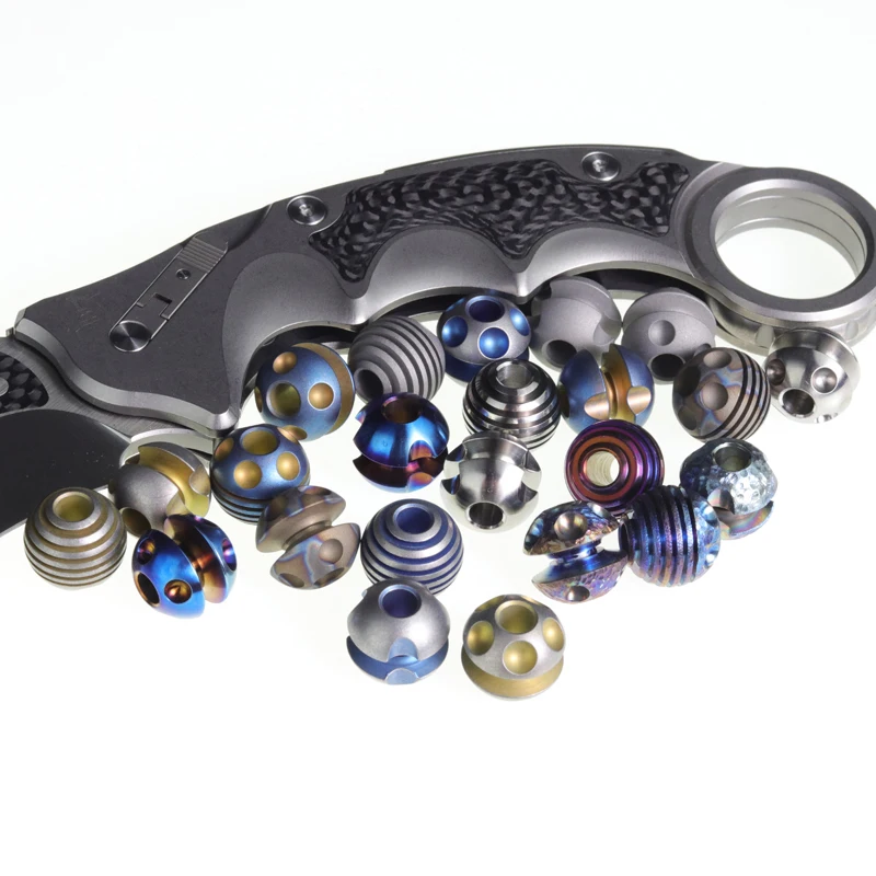 

Z Style Planet Series Knife Beads Titanium Alloy Paracord Beads 8 Colors