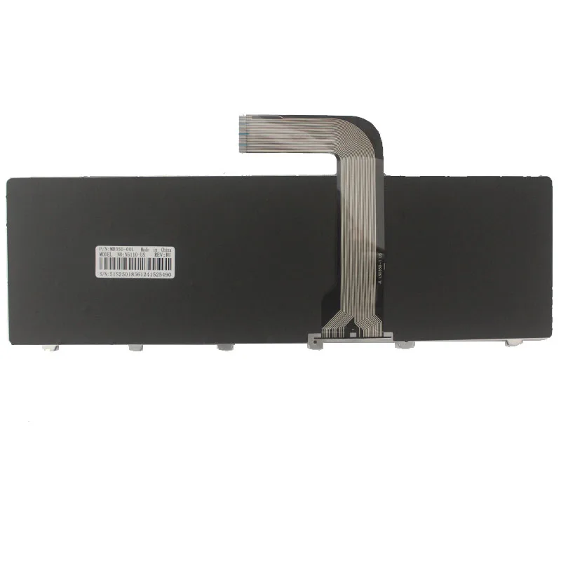 RU черная новая клавиатура для ноутбука DELL N5110 Inspiron 15R Ins15RD 2528 2728 2428 M501Z M5110 M511R с