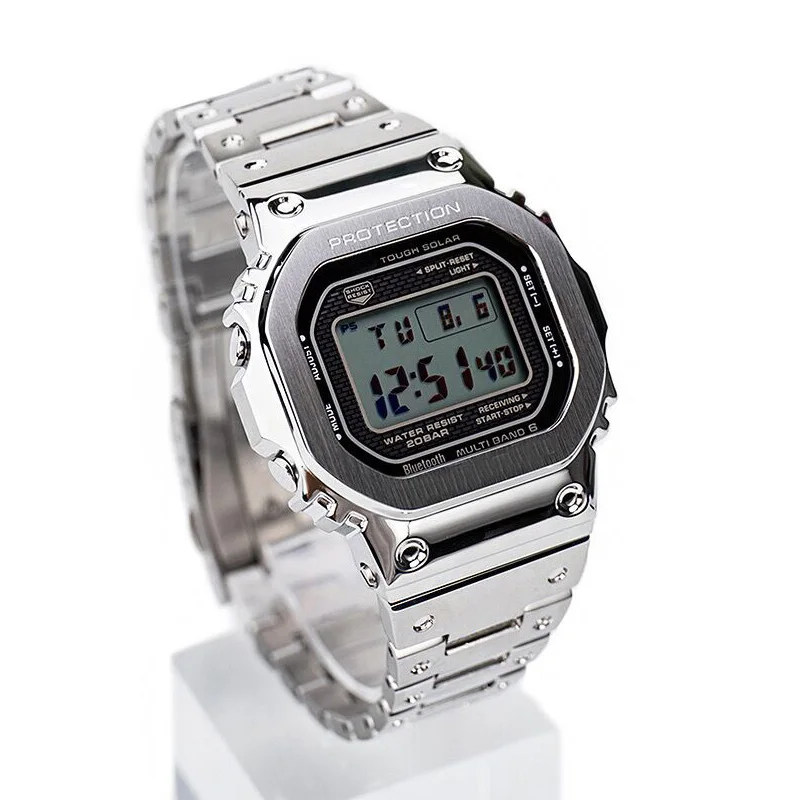 

GMW-B5000 latest stainless steel watch bracelet with red strap, wholesale with tools