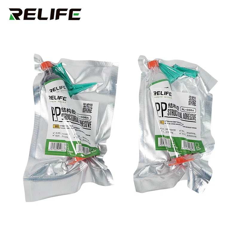 RELIFE RL 035A PP структурный клей черный/прозрачный для iPhone/Samsung инструменты ремонта
