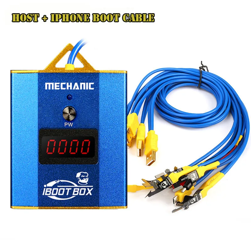 Тестовый Кабель источника питания MECHANIC iBoot Box с переключателем ВКЛ/ВЫКЛ для
