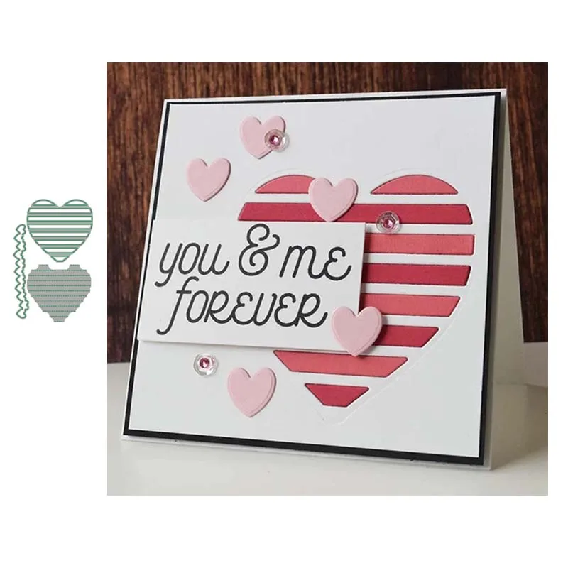 

Металлические Вырубные штампы LLove CCraft, набор сердца, набор для скрапбукинга, бумаги, нож, форма, лезвие, перфоратор, трафареты