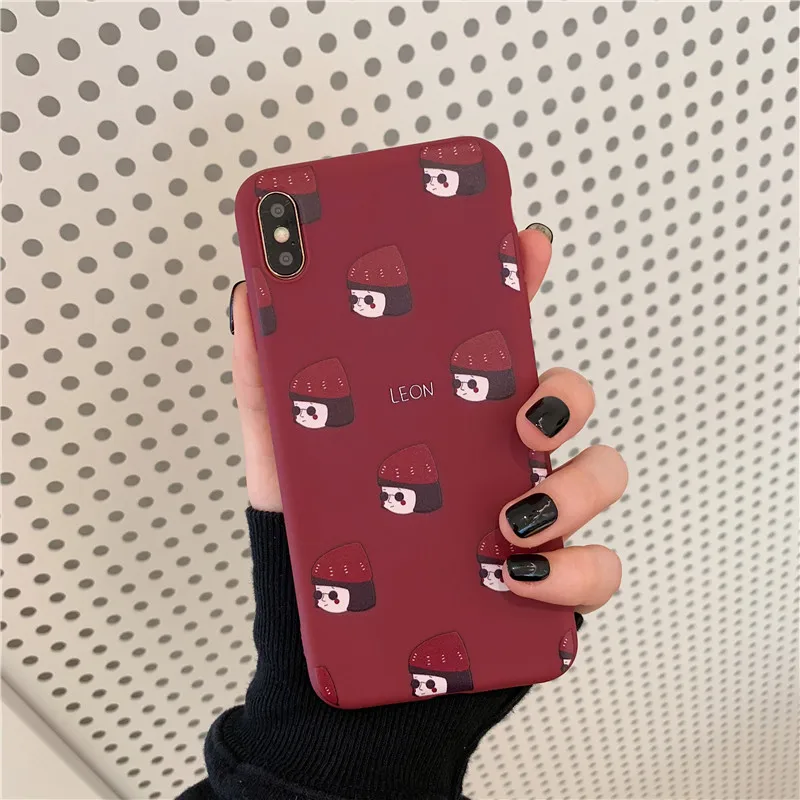 Remazy The Professional Killer Leon Mathilda чехлы для телефонов iPhone XR 11 Pro XS MAX X 7 8 6 6s Plus мягкая задняя